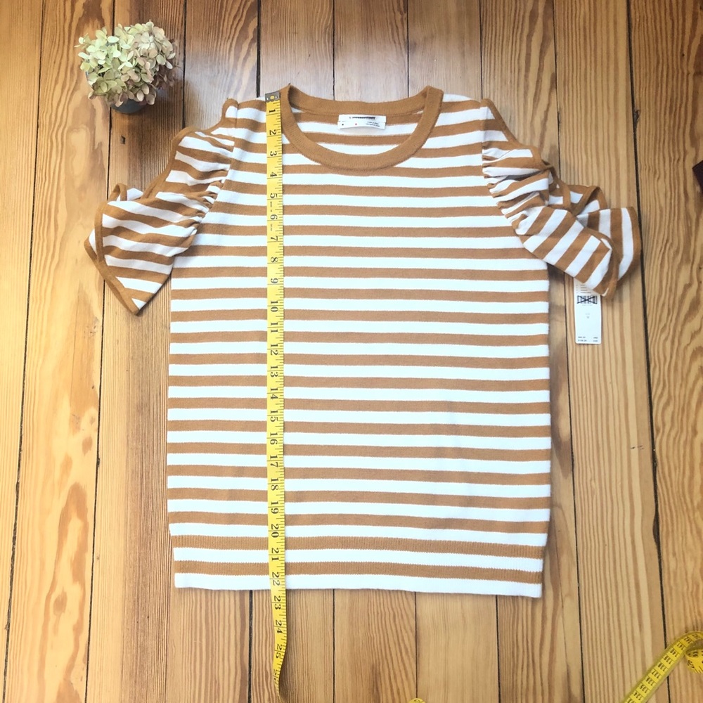 Anthropologie | flutter sleeve sweater NWT medium - Picture 5 of 11